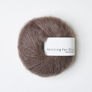 Knitting for Olive Soft Silk Mohair - plum clay