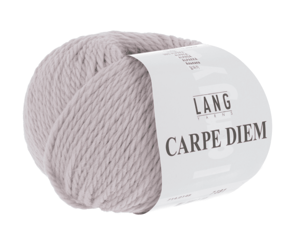 Lang Yarns Carpe Diem Garn – 70% Schurwolle, 30% Alpaka, Sand-Farbe, 90 M / 50 G