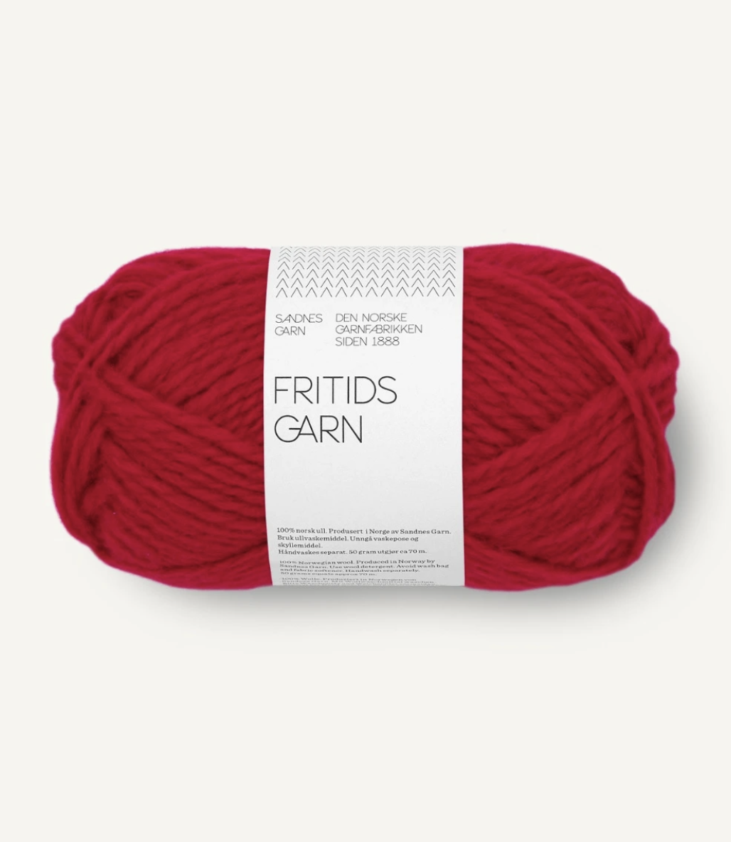 sandnes_garn_fritidsgarn_4219_true_red